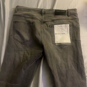 Men's Grey PurpleBrand Jeans